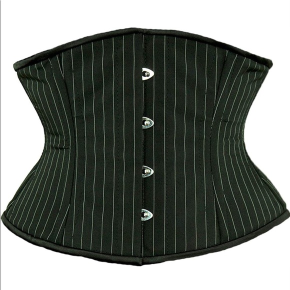 ORCHARD CORSET 20โ NWT PINSTRIPE CS-411 UNDER-BUST - Picture 1 of 6